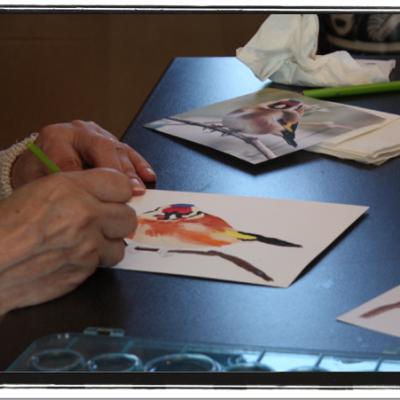 Atelier aquarelle du 13 mars 2016